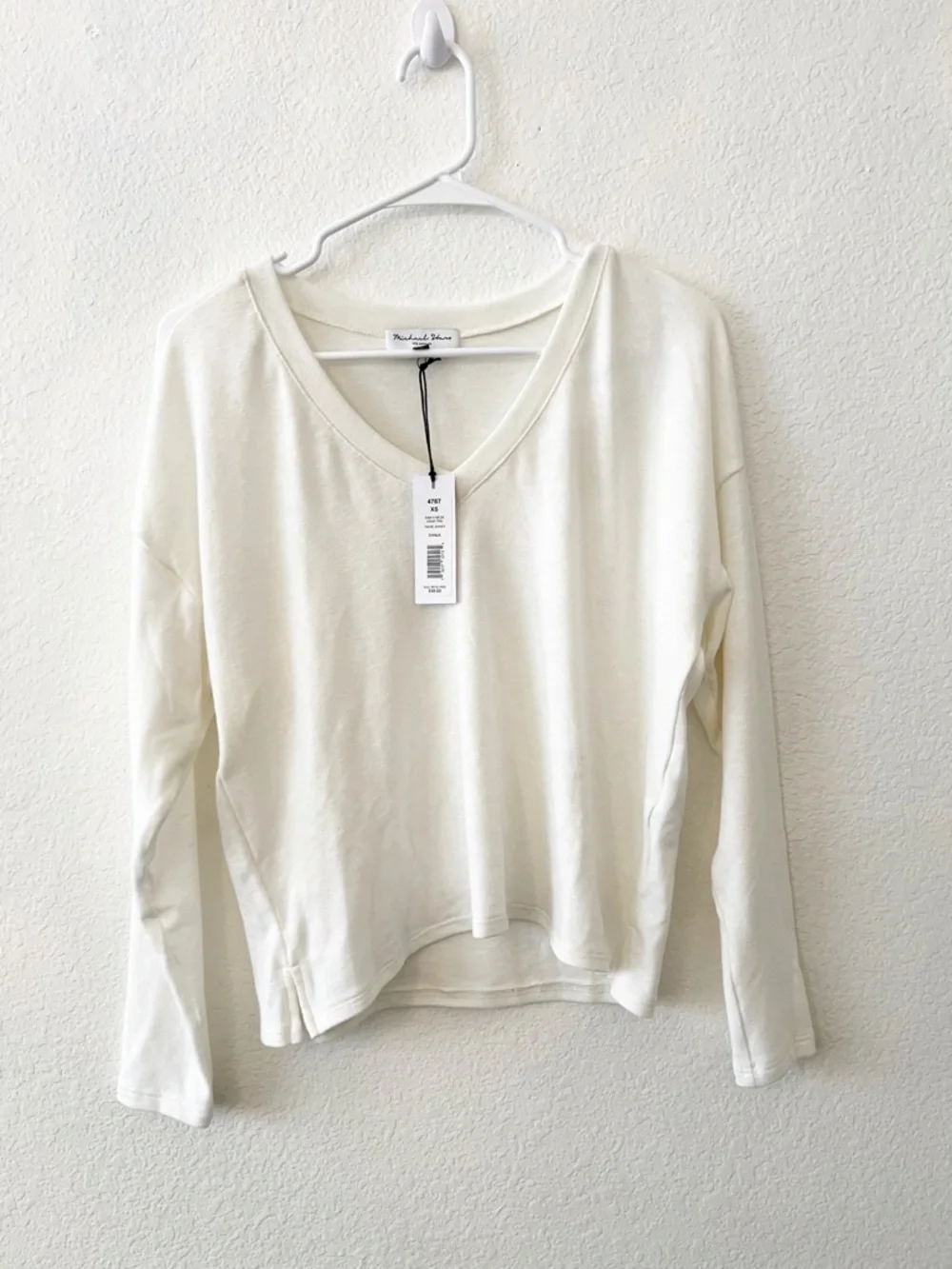 Michael Stars‎ V Neck Sam Top Blouse XS NWT Super Soft